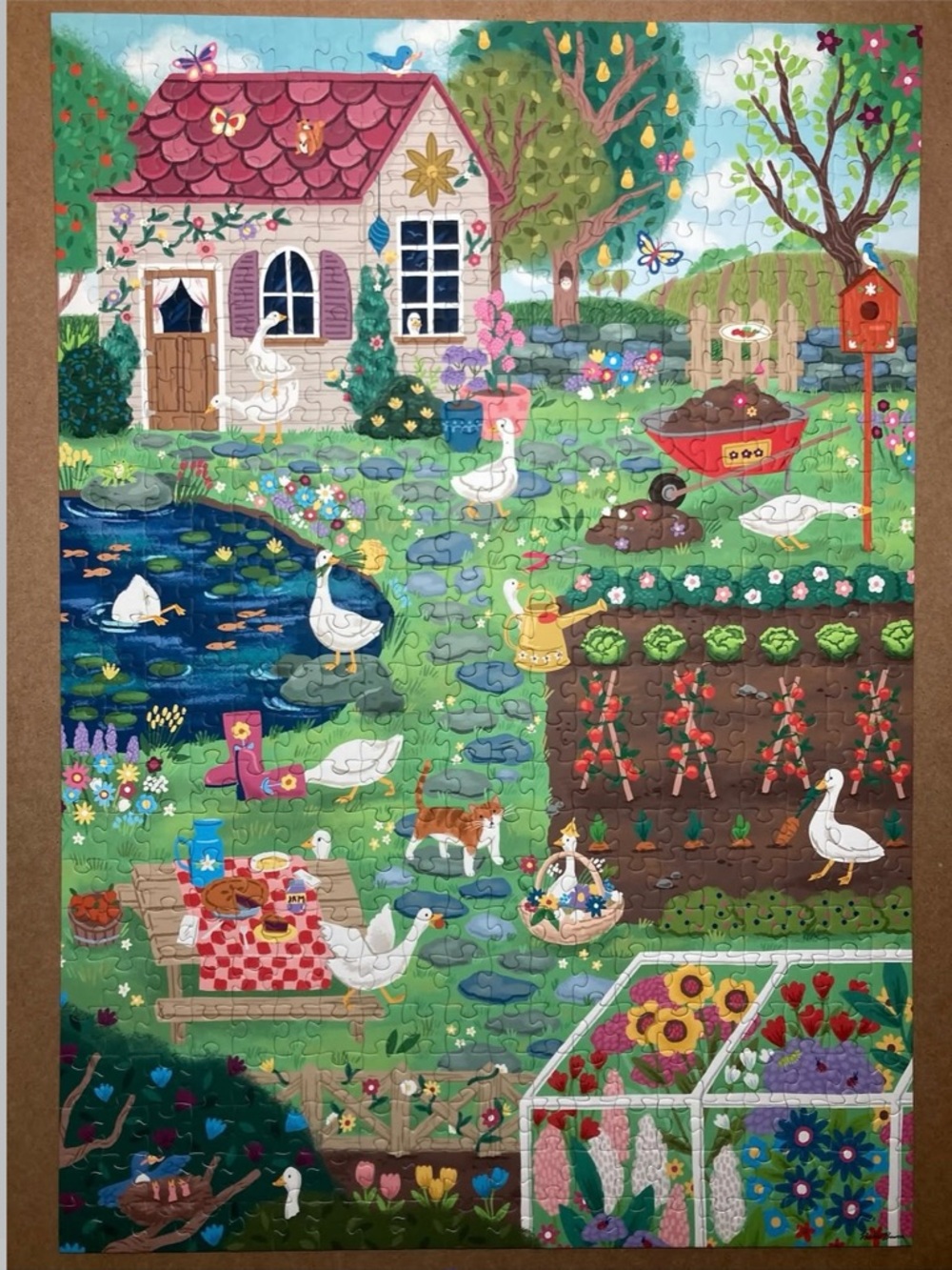 Hobbrey SILLY GOOSE 500-Piece Puzzle - - Picture 3 of 4